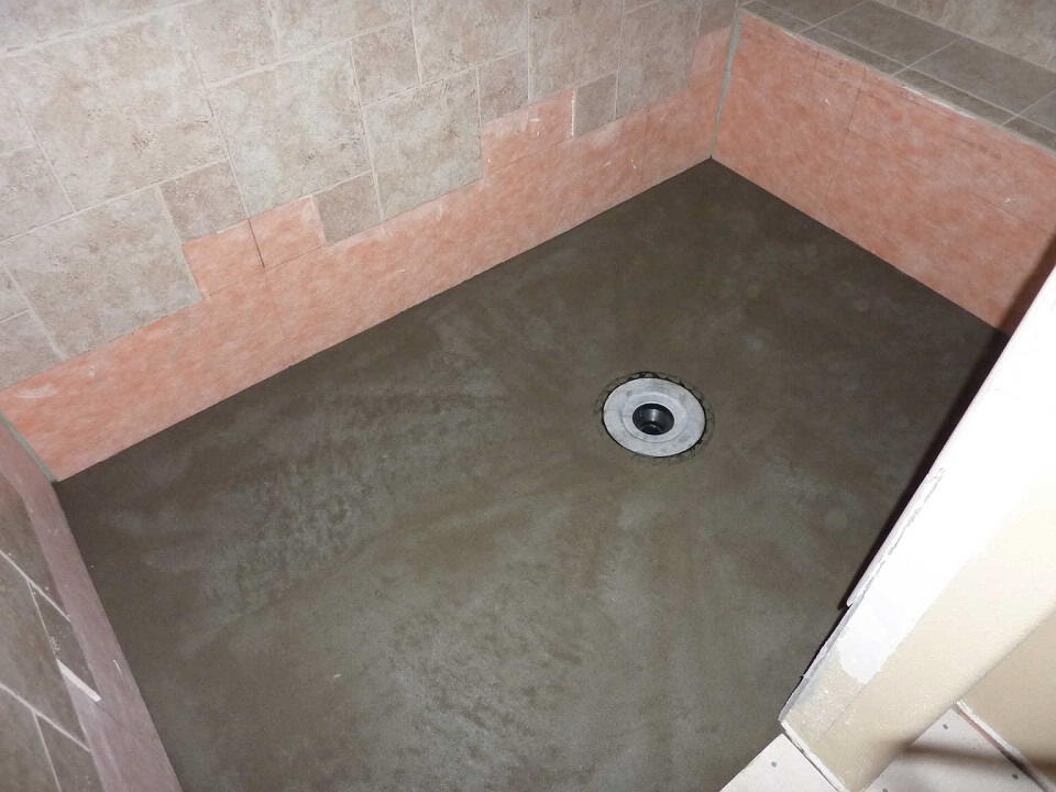 Picture of Shower mud floor