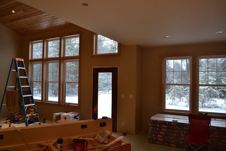 interior view of living room