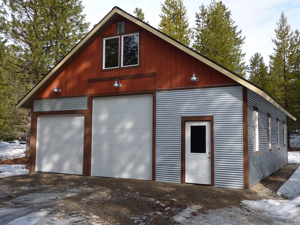 Sandpoint Timber Frame Barn