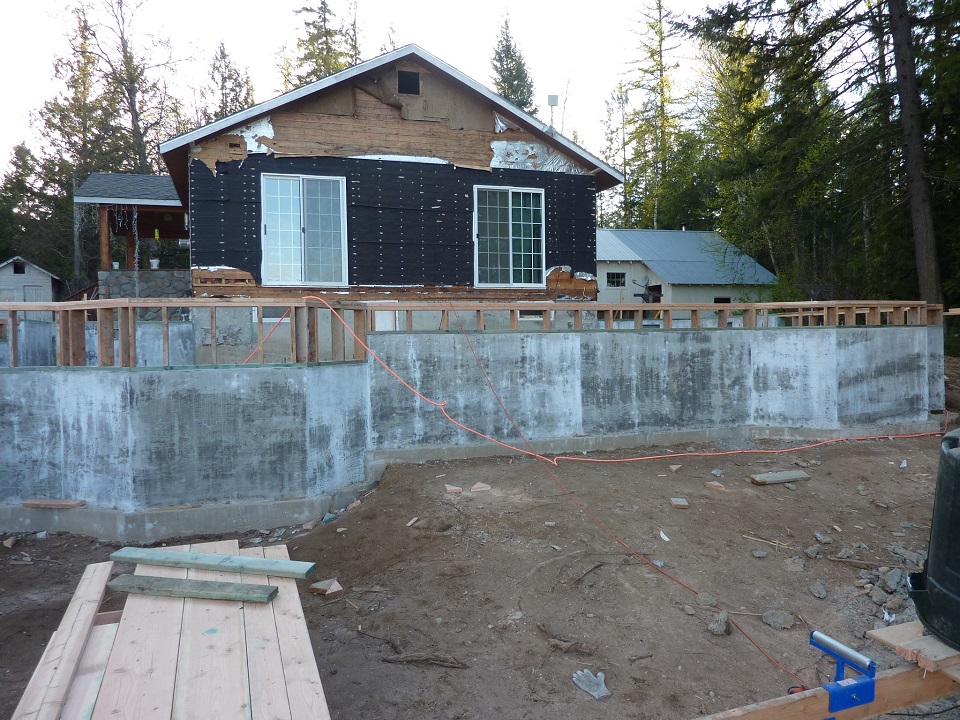 Sandpoint addition foundation