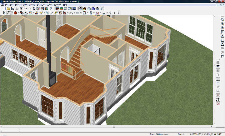 Design 3D dollhouse view