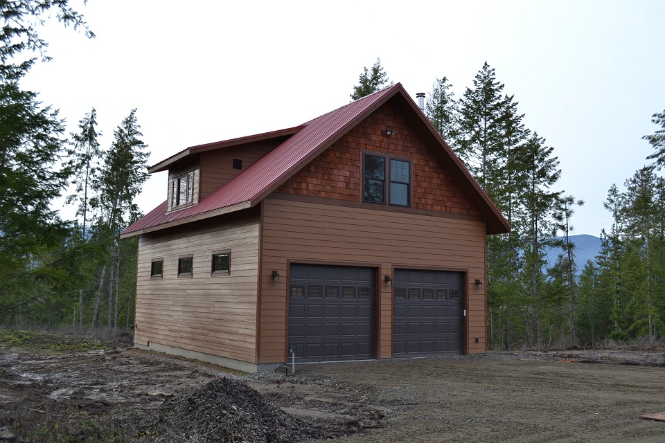 Bonners Ferry Garage Exterior