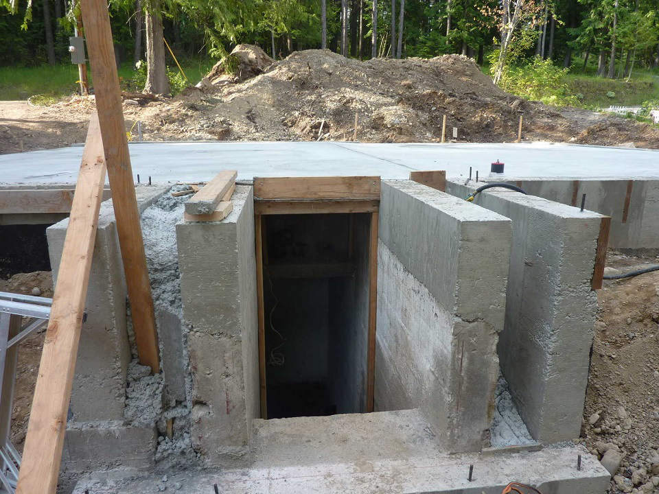 concrete foundation